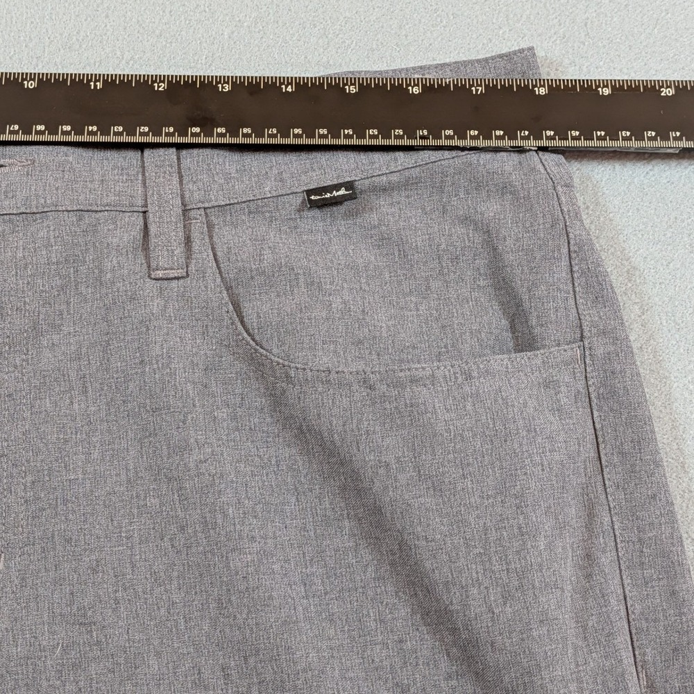 Travis Mathew Open to Close Golf Pants Mens 35 Grey Performance Stretch Chino - Picture 6 of 7